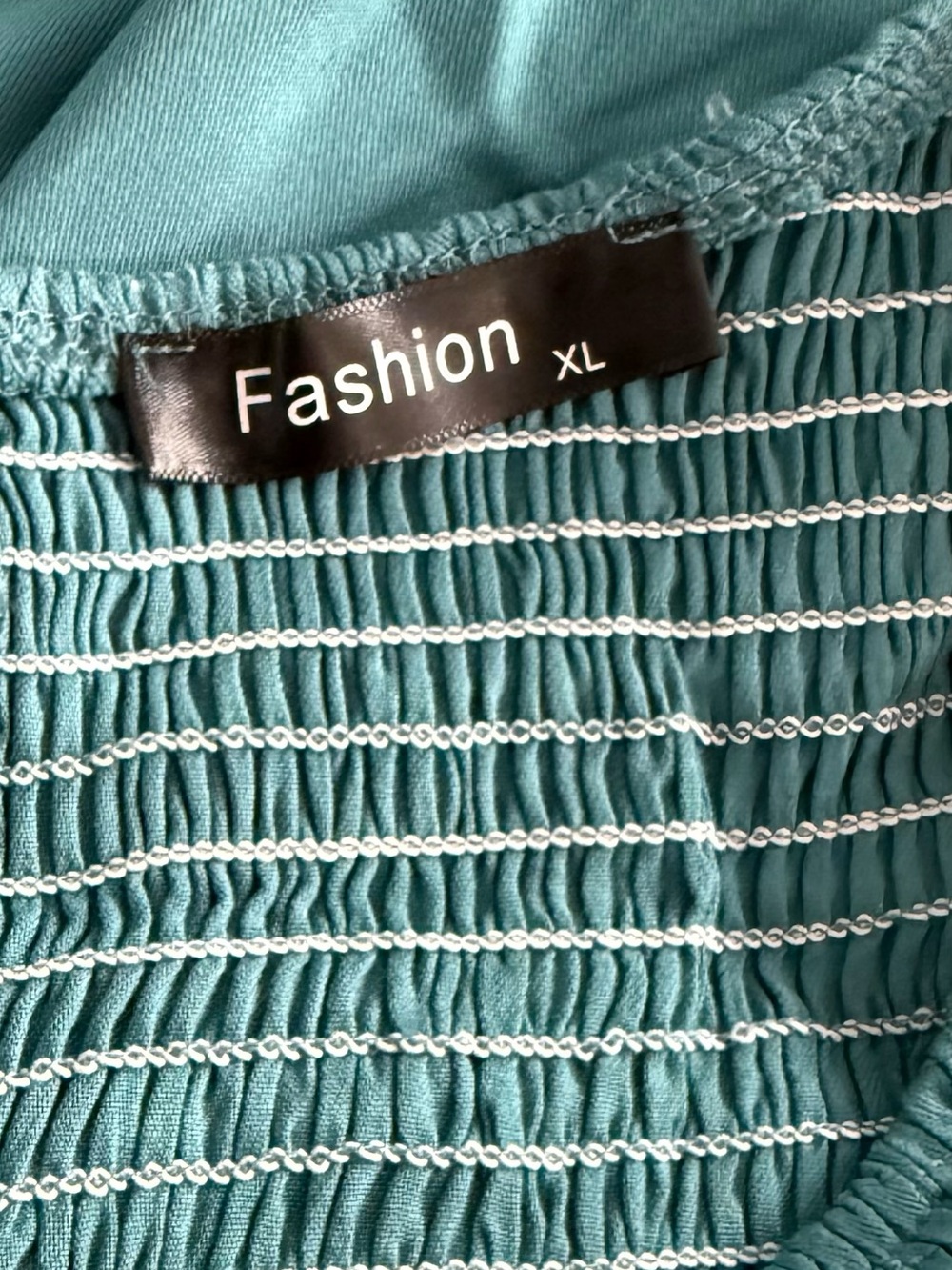 BTFBM Women Casual Long Sleeve Crew Neck Fall Dress in Teal - Picture 7 of 7